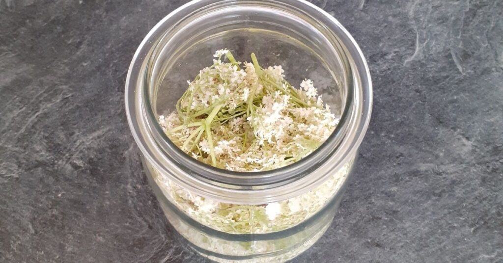 vlierbloesem suikerwater