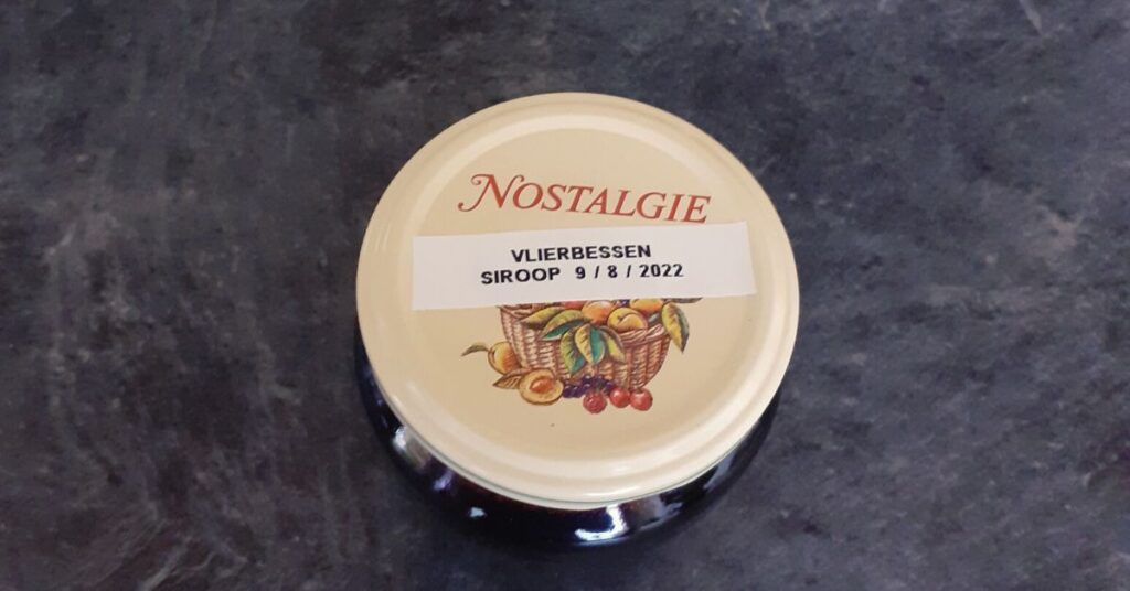 vlierbessen siroop