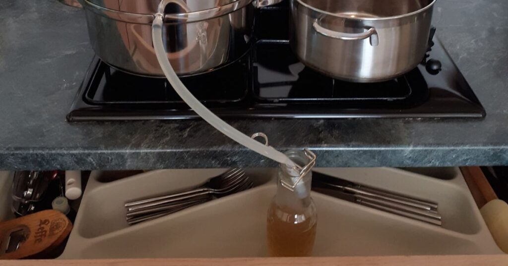 sap aftappen appelen peren