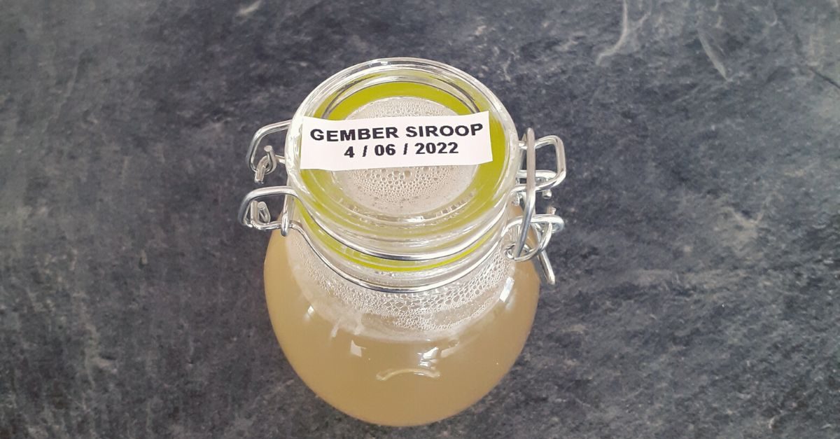 gember siroop